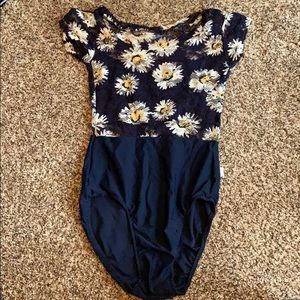 Custom sunflower leotard